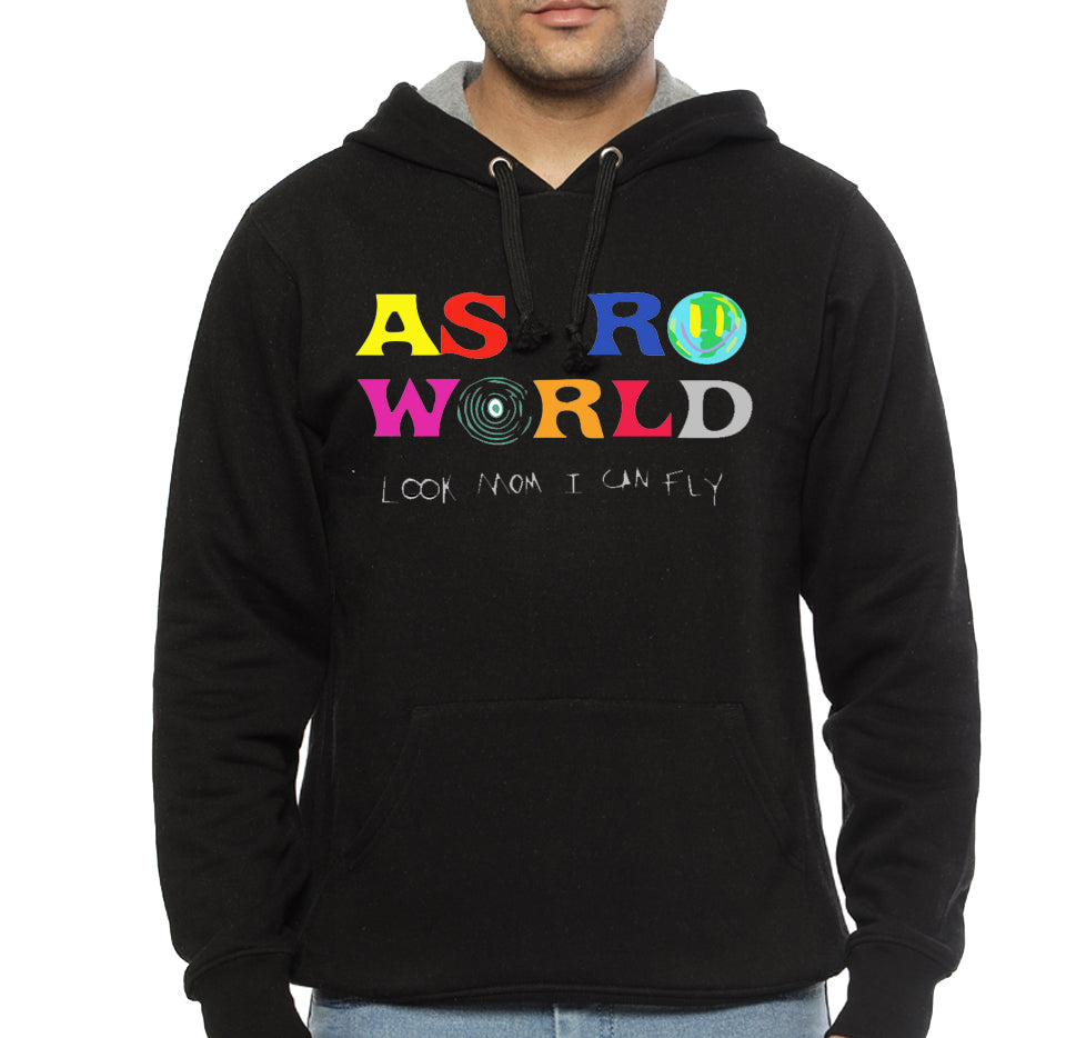 Astroworld look Mum I can fly Hoodie T-Shirts, Sweatshirt | PureTeeCo.com