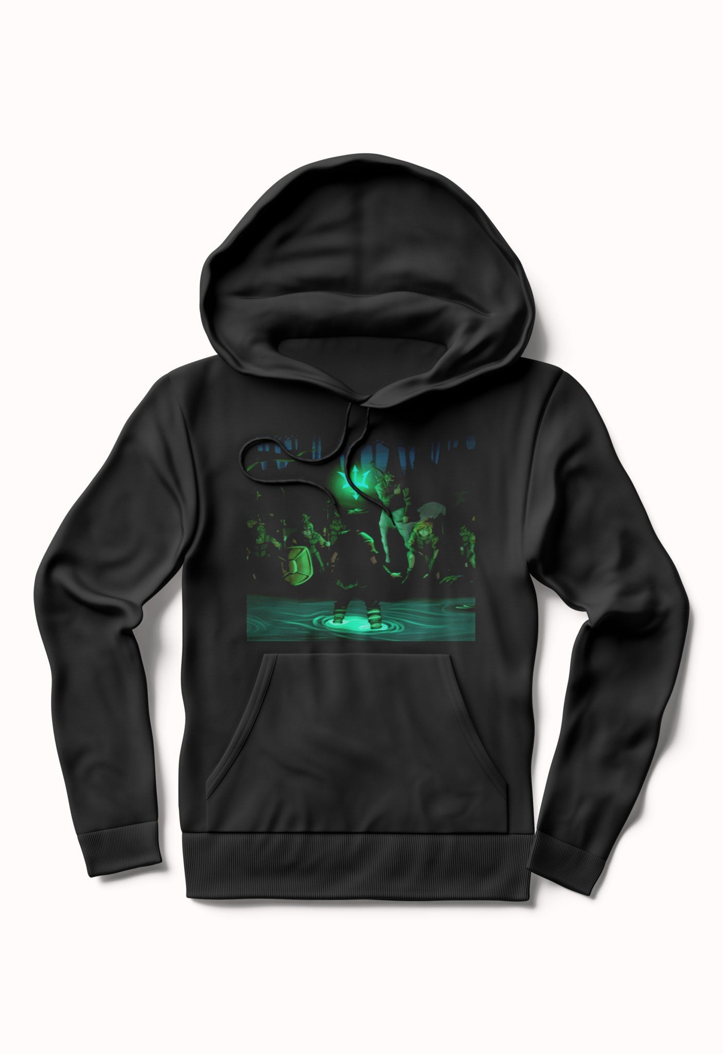 Percy being claimed by posiden Black Hoodie T-Shirts, Sweatshirt | PureTeeCo.com