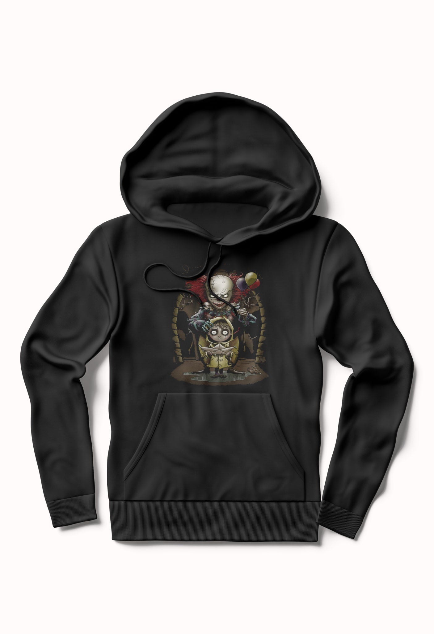 Floating Black Hoodie T-Shirts, Sweatshirt | PureTeeCo.com