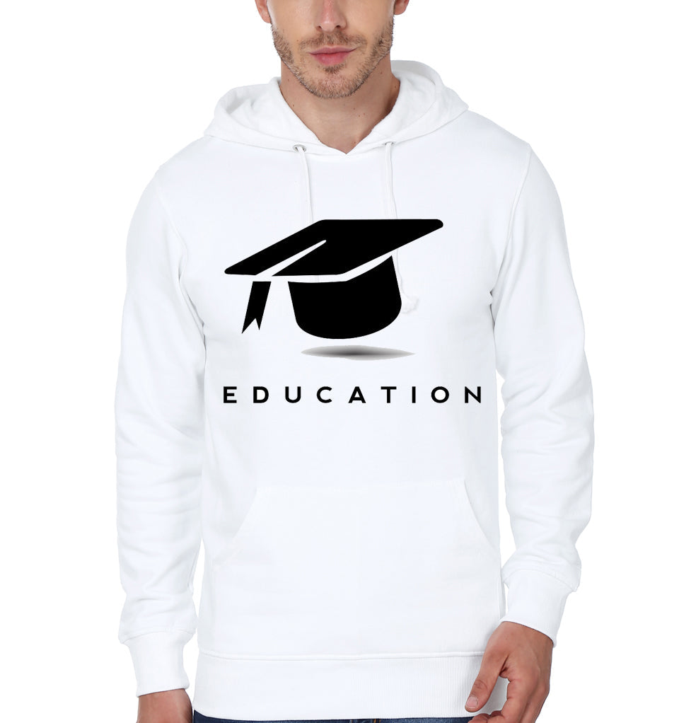 Education White Hoodie T-Shirts, Sweatshirt | PureTeeCo.com