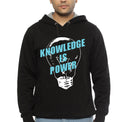 â€˜Knowledge Is Powerâ€™ Education Black Hoodie T-Shirts, Sweatshirt | PureTeeCo.com