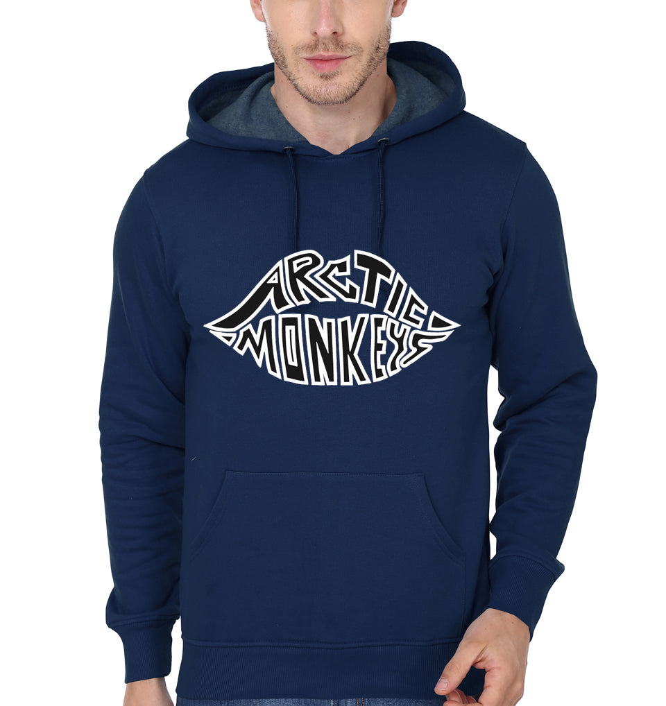 Arctic Monkeys Navy Blue Hoodie T-Shirts, Sweatshirt | PureTeeCo.com