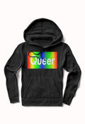Queer Rainbow Black Hoodie T-Shirts, Sweatshirt | PureTeeCo.com