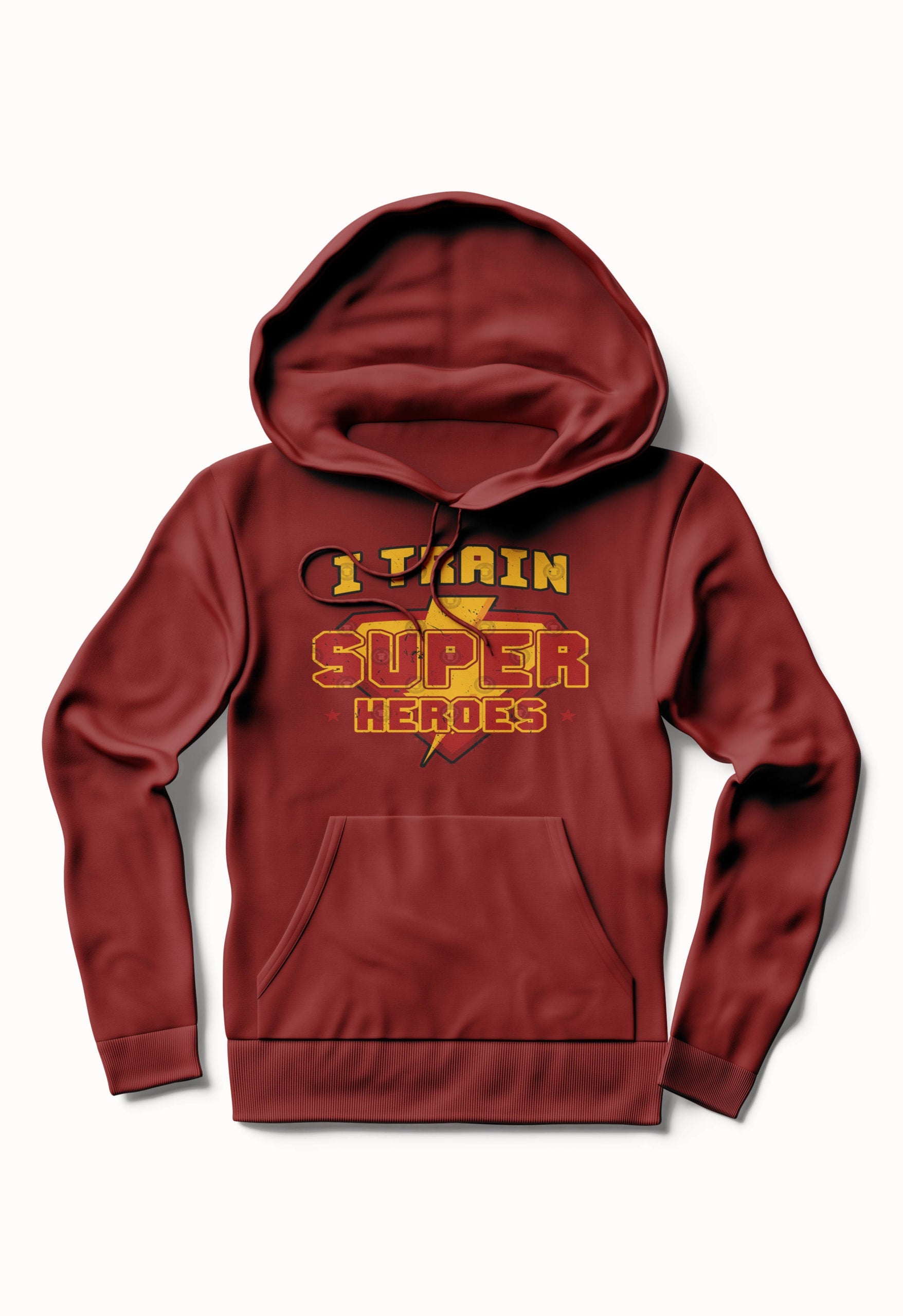 Trainers Training Coach Mentor Teacher I Train Super Heroes Funny Hoodie T-Shirts, Sweatshirt | PureTeeCo.com