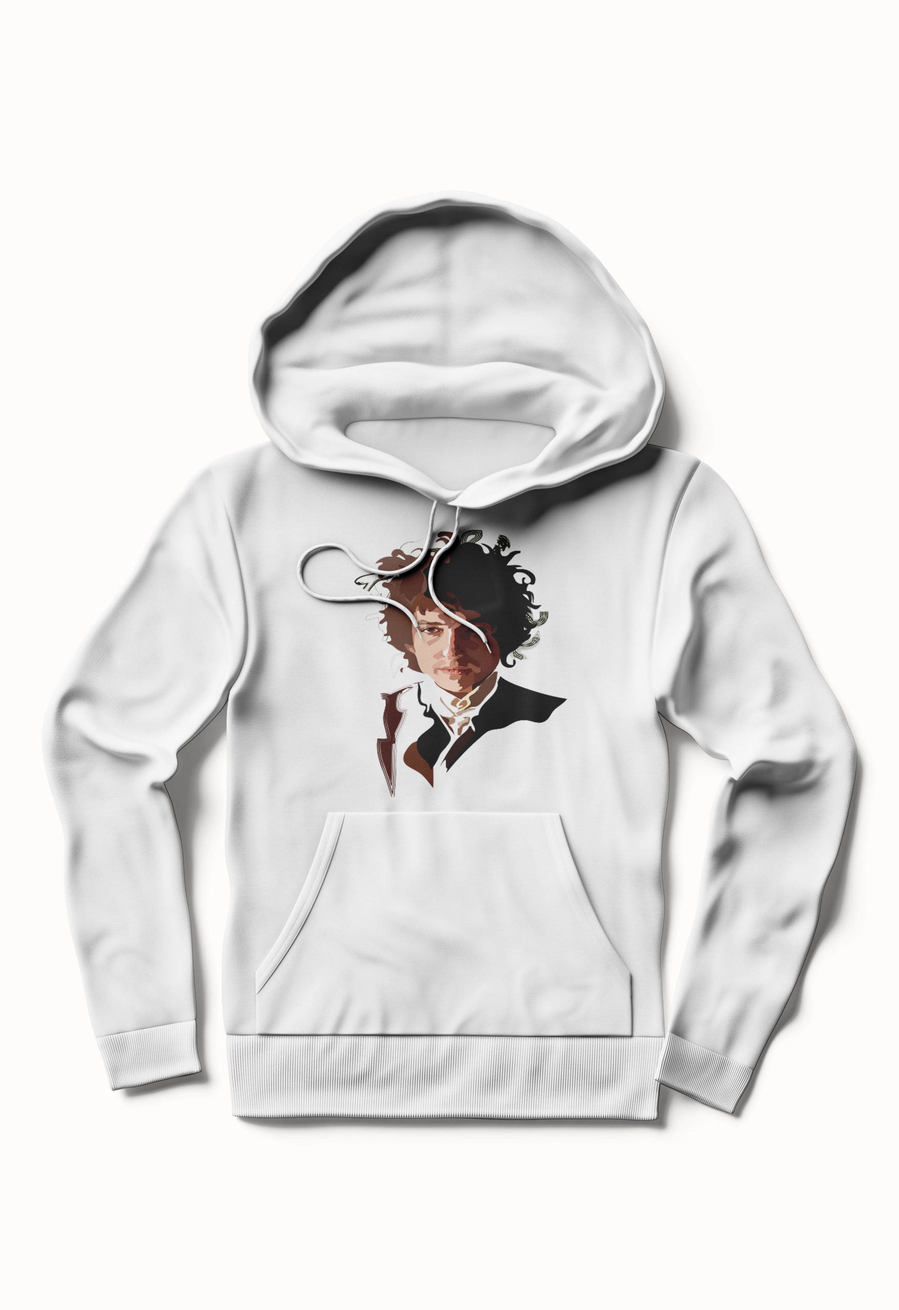 Bob Dylan White Hoodie T-Shirts, Sweatshirt | PureTeeCo.com