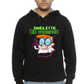 Dexterâ€™s Lab Omelette Black Hoodie T-Shirts, Sweatshirt | PureTeeCo.com