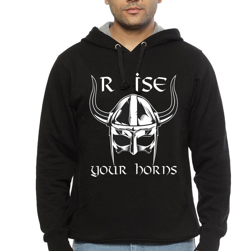 Raise Your Horns â€“ Viking Metal Hoodie T-Shirts, Sweatshirt | PureTeeCo.com