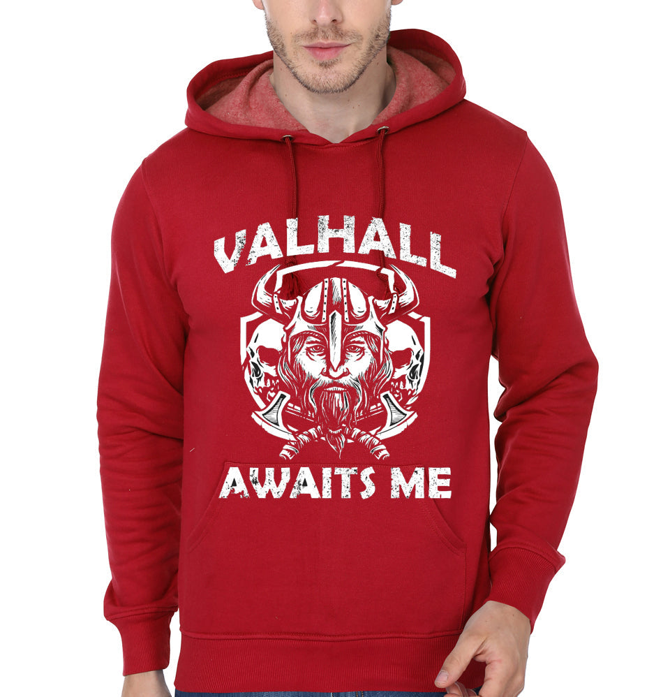 Viking Metal â€“ Valhall Awaits Me Hoodie T-Shirts, Sweatshirt | PureTeeCo.com
