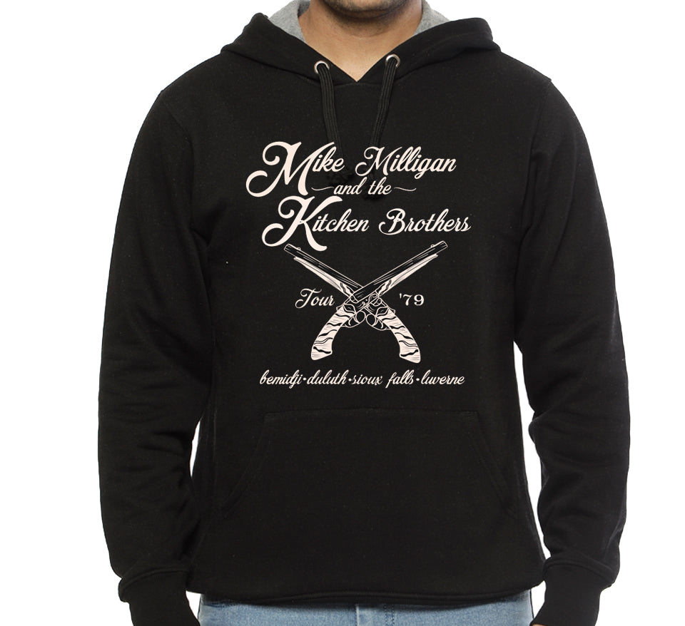 Mike Milligan and the Kitchen Brothers Black Hoodie T-Shirts, Sweatshirt | PureTeeCo.com