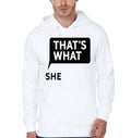 Thatâ€™s What She Said Quote Box Funny Humor Joke Novelty White Hoodie T-Shirts, Sweatshirt | PureTeeCo.com