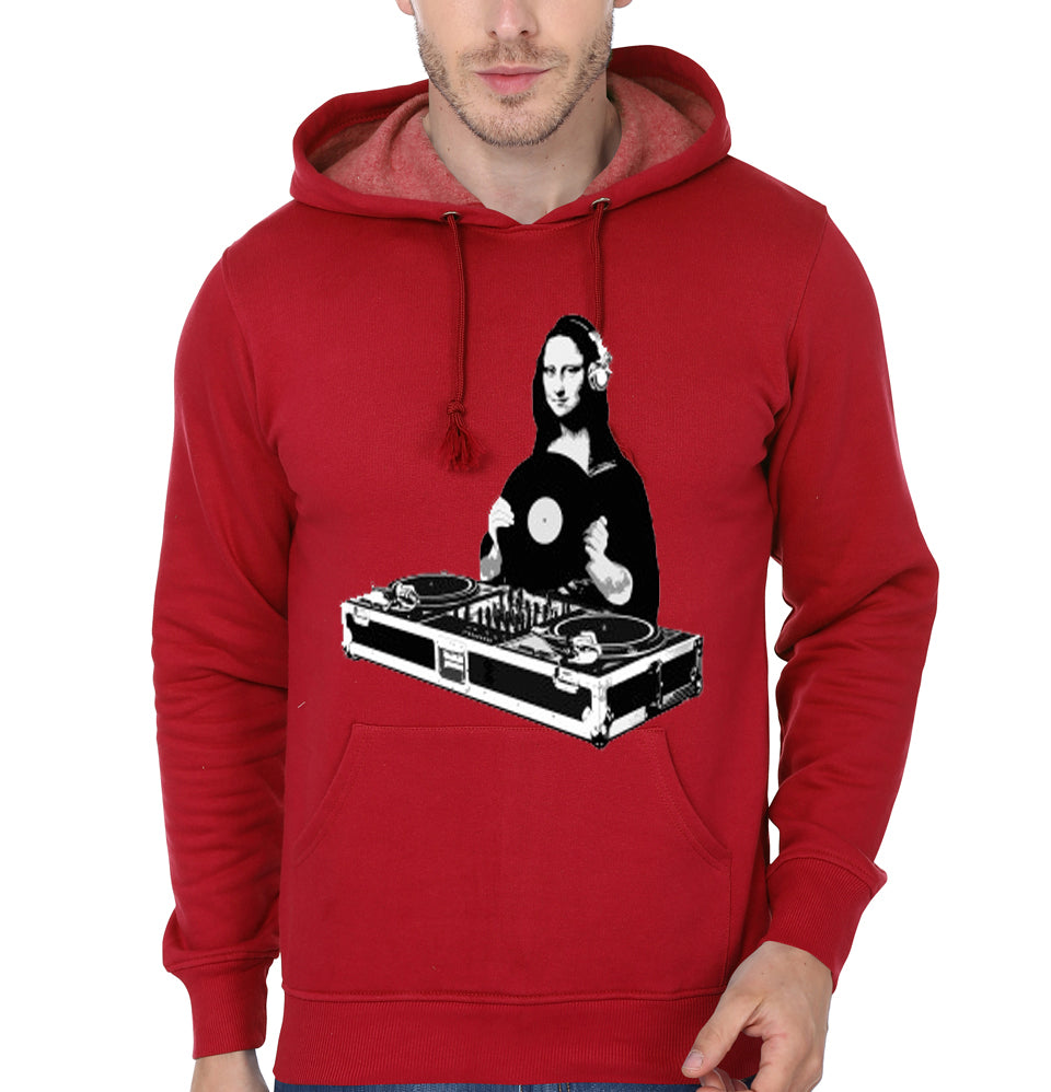 DJ Mona Lisa Red Hoodie T-Shirts, Sweatshirt | PureTeeCo.com