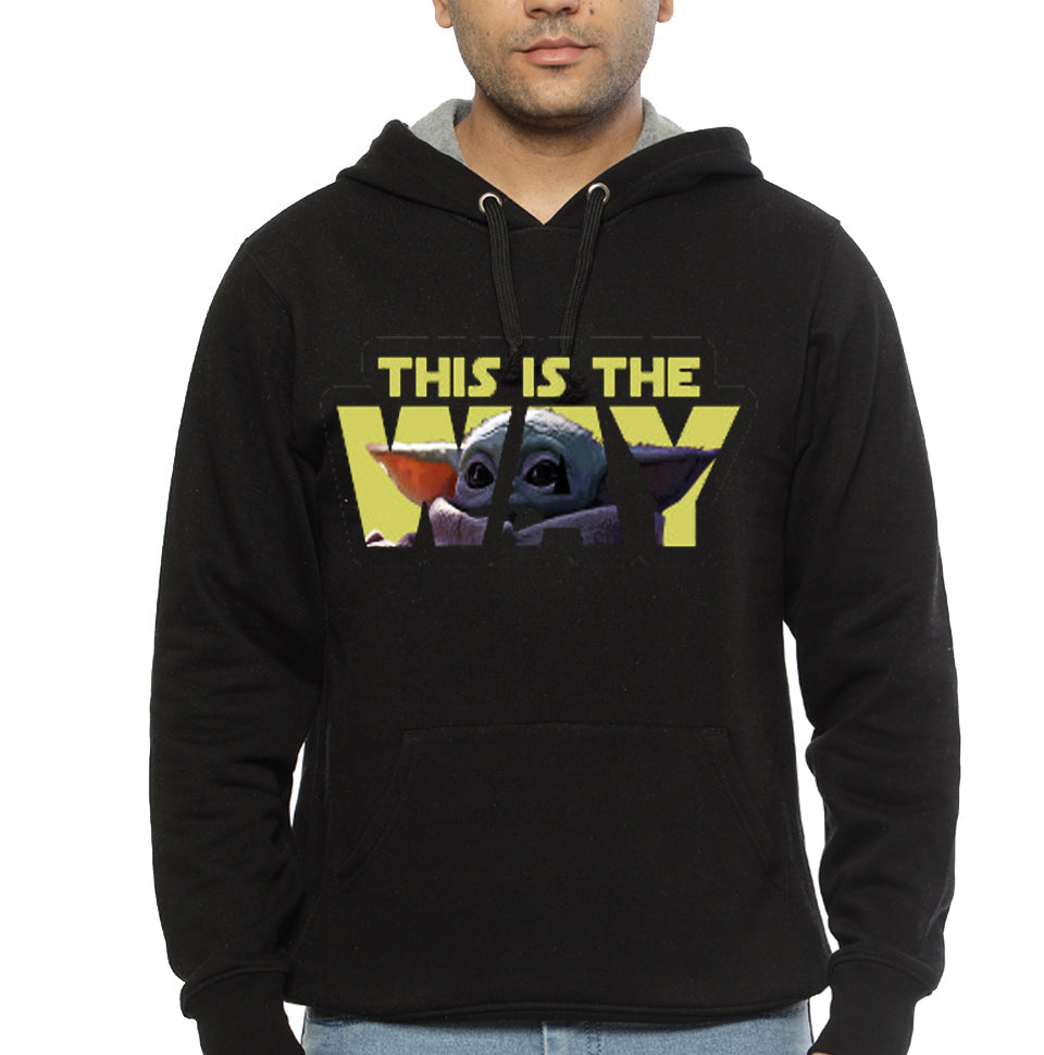 This is the way Black Hoodie T-Shirts, Sweatshirt | PureTeeCo.com