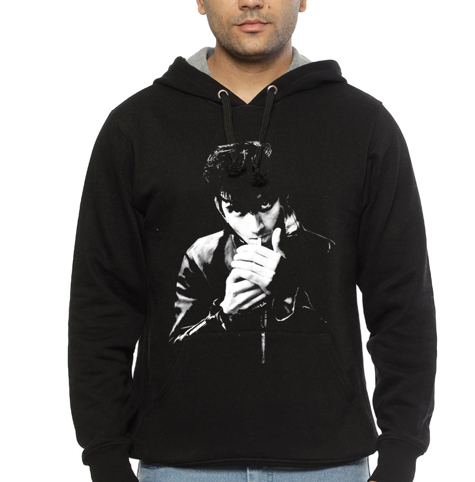 Arctic Monkeys  Alex Turner Black Hoodie T-Shirts, Sweatshirt | PureTeeCo.com