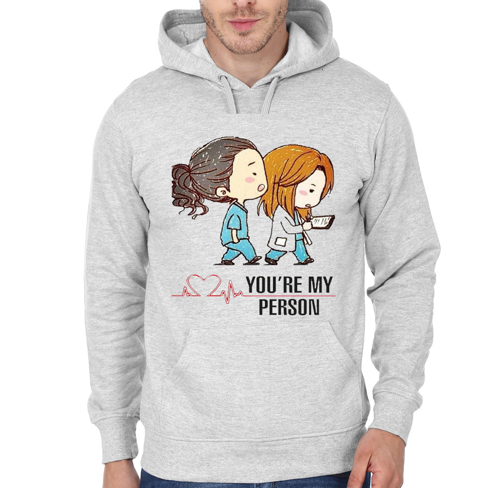 Youâ€™Re My Person Grey Hoodie T-Shirts, Sweatshirt | PureTeeCo.com