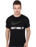 Just Hodl It Black T-Shirt Hoodie, Sweatshirt | PureTeeCo.com