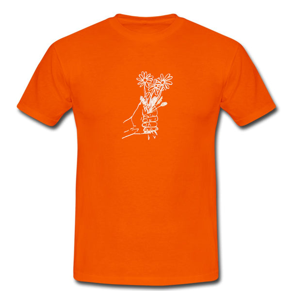 hold flower orange tshirt Hoodie, Sweatshirt | PureTeeCo.com