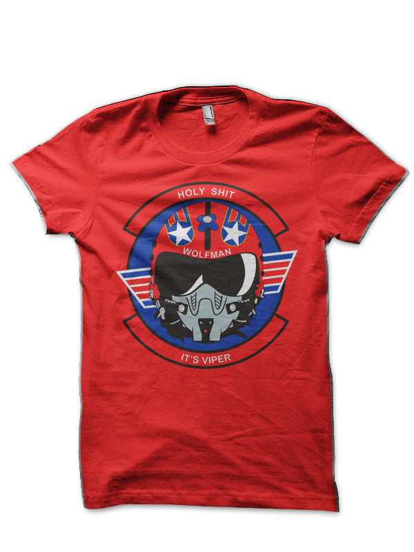 Wolfman Helmet Red T-Shirt Hoodie, Sweatshirt | PureTeeCo.com