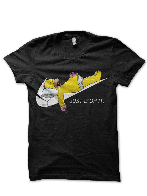 Homer Simpsons Do It Black T-Shirt Hoodie, Sweatshirt | PureTeeCo.com