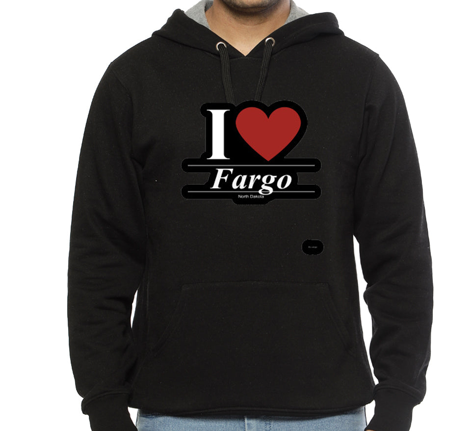 I Love Fargo Hoodie T-Shirts, Sweatshirt | PureTeeCo.com