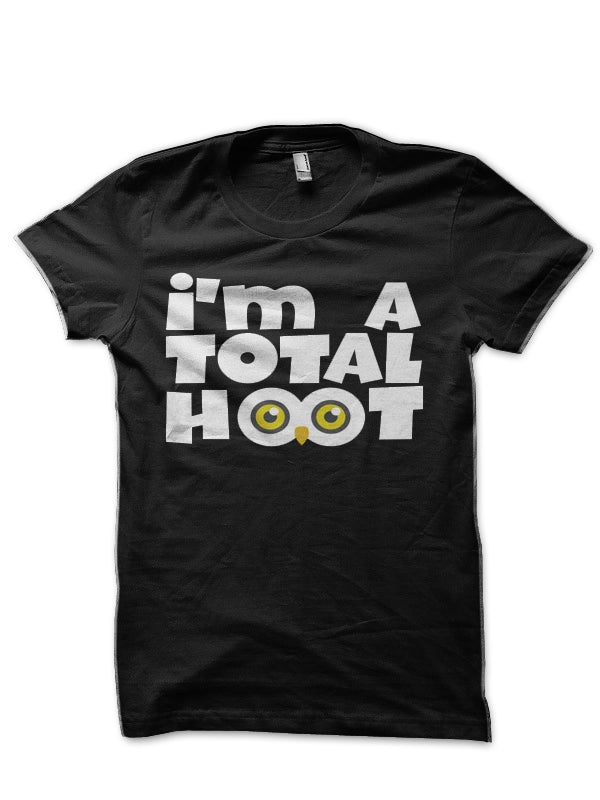 I Am A Total Hoot Half Sleeve T-Shirt Hoodie, Sweatshirt | PureTeeCo.com