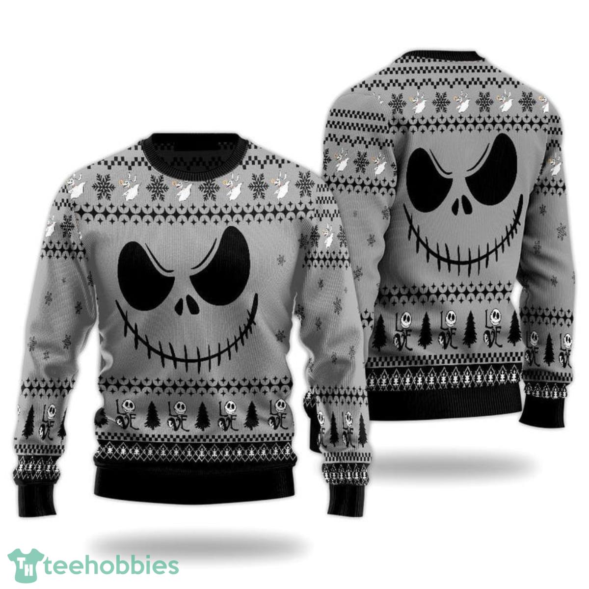 Horror Character Ugly Christmas Sweater Nightmare Christmas Ugly Christmas Sweater For Men And Women