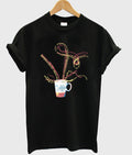 hot coffee t-shirt Hoodie, Sweatshirt | PureTeeCo.com