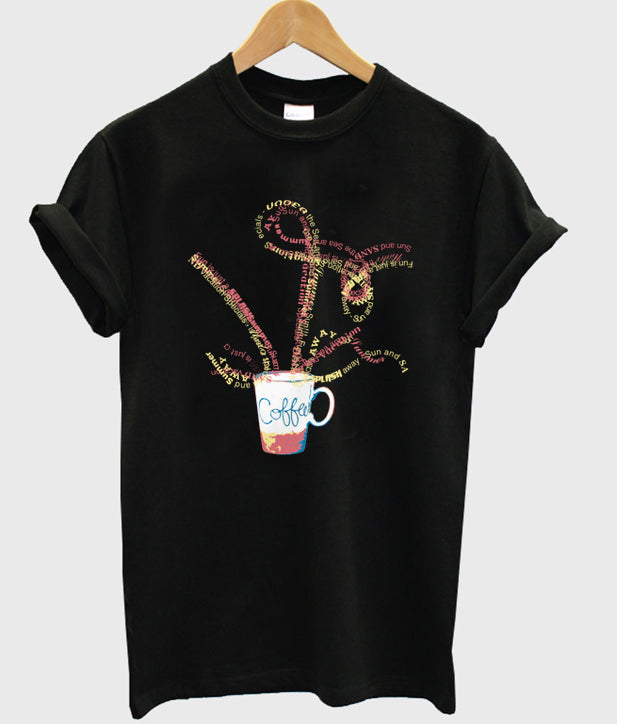 hot coffee t-shirt Hoodie, Sweatshirt | PureTeeCo.com