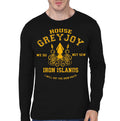 House Grey Joy Black Full Sleeve Tee Hoodie, Sweatshirt | PureTeeCo.com
