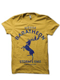 House Baratheon Yellow Tee (White Colour Available) Hoodie, Sweatshirt | PureTeeCo.com