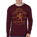 House Lannister Maroon Full Sleeve Tee Hoodie, Sweatshirt | PureTeeCo.com