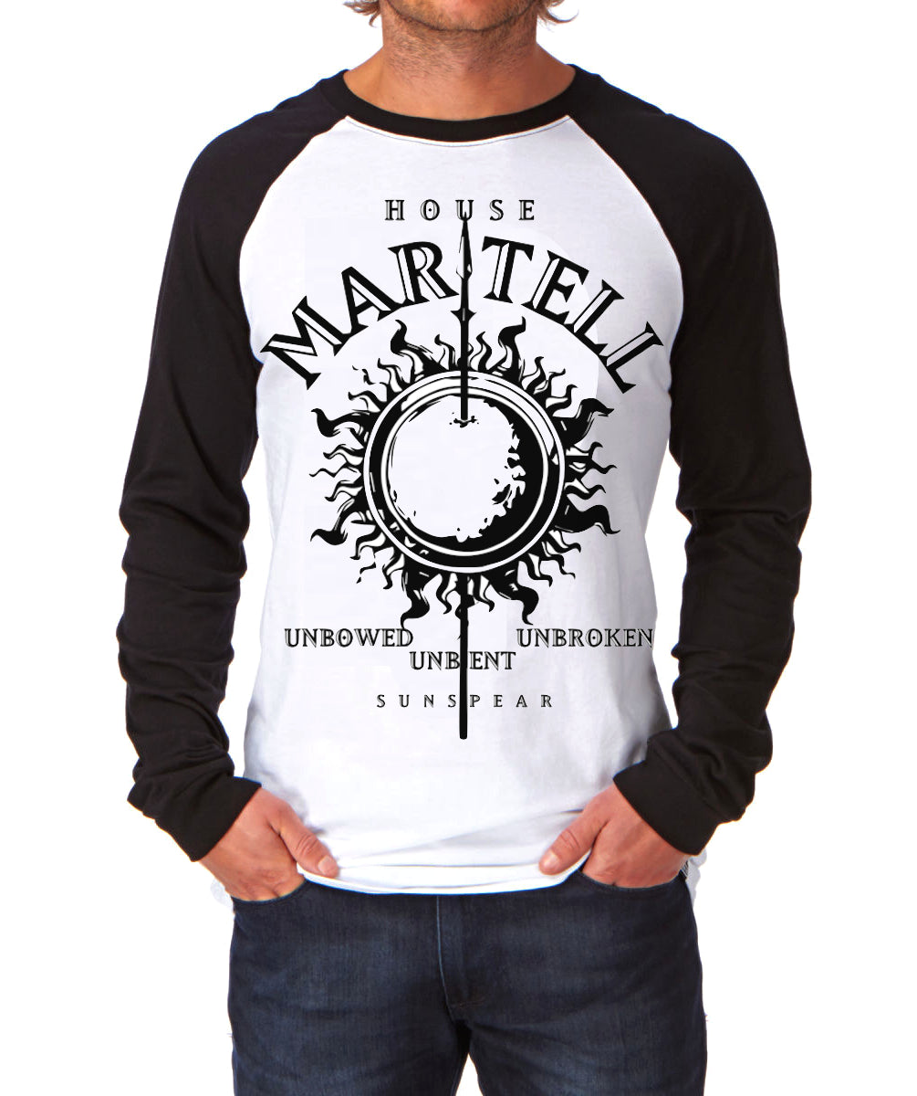 House Martell Raglan Tee (White Colour Available) Hoodie, Sweatshirt | PureTeeCo.com