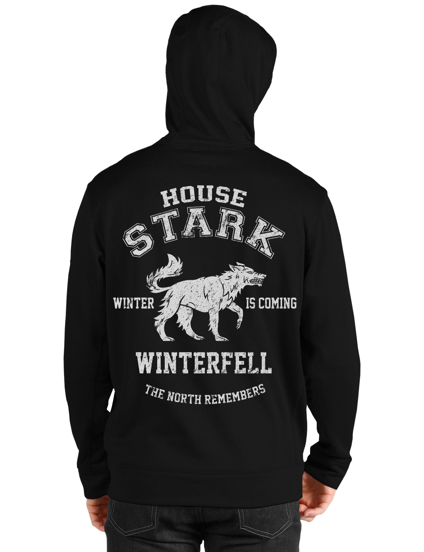 House Stark Black Hoodie T-Shirts, Sweatshirt | PureTeeCo.com