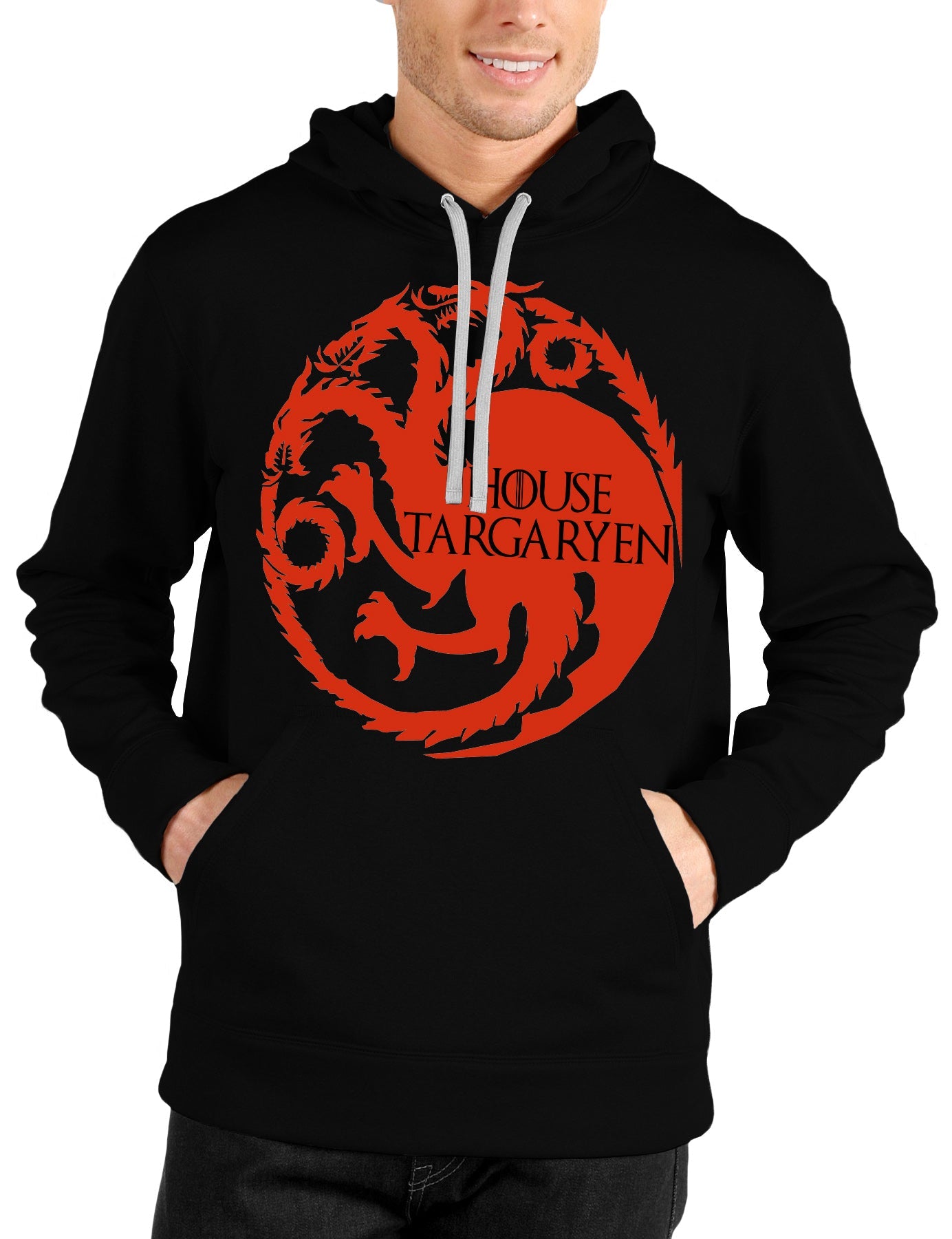 House Targaryen Black Hoodie Style003 T-Shirts, Sweatshirt | PureTeeCo.com