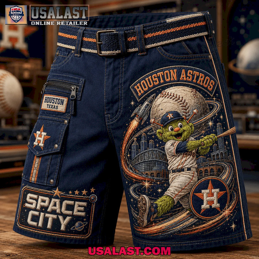 Houston Astros Space City Men Cargo Short