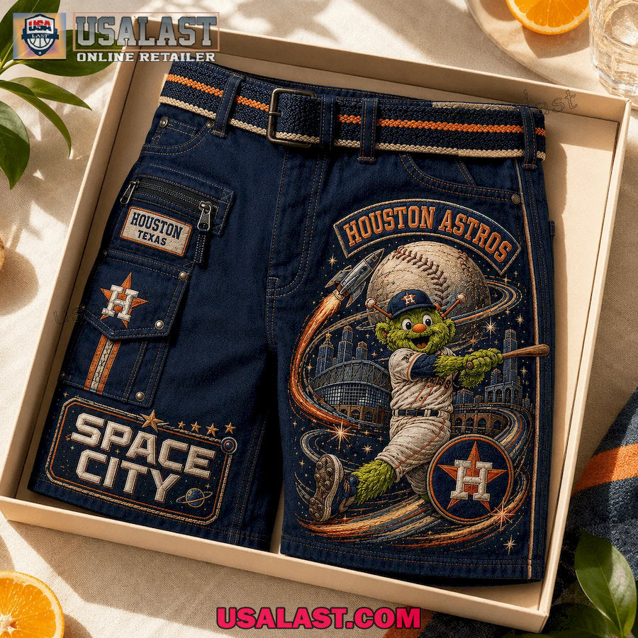 Houston Astros Space City Men Cargo Short