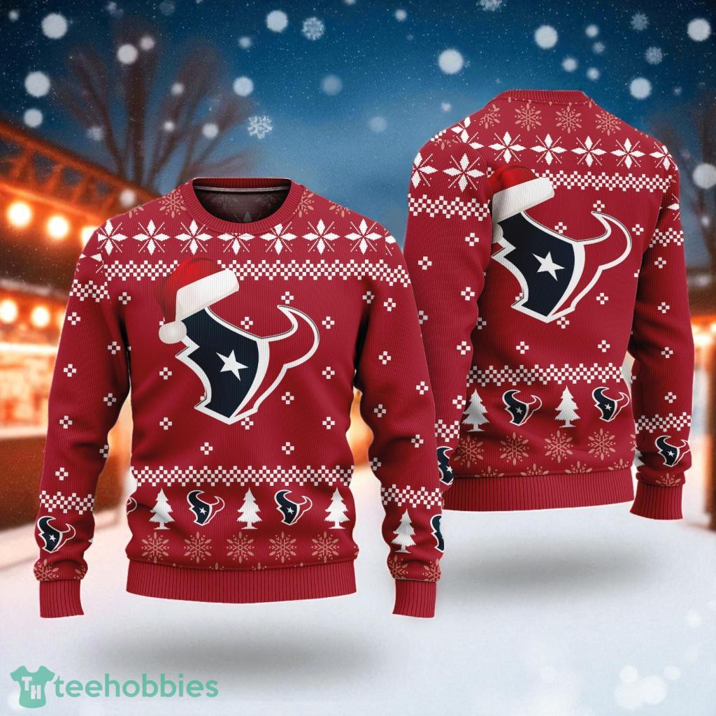 Houston Texans Ugly Christmas Sweater For Holiday Xmas Gifts