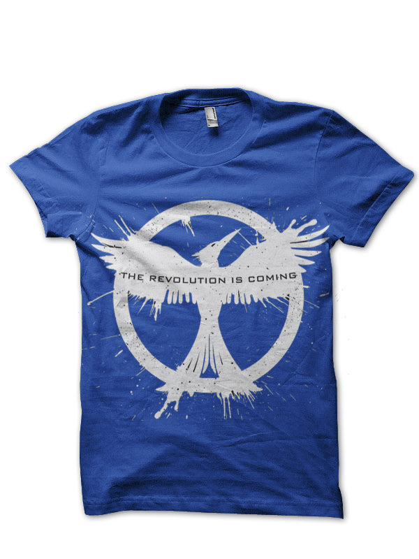 Hunger Games Blue Tee (All Colours Available) Hoodie, Sweatshirt | PureTeeCo.com
