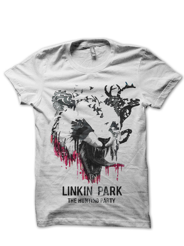 Linkin Park The Hunting Party White T-Shirt Hoodie, Sweatshirt | PureTeeCo.com