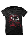 The Hybrid Black T-Shirt Hoodie, Sweatshirt | PureTeeCo.com