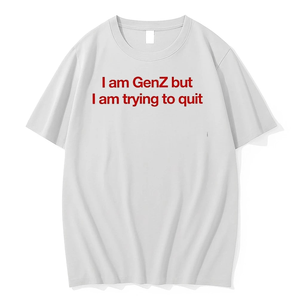 I Am Genz But I Am Trying To Quit 0 Tshirts Sweater