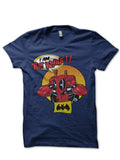 Iâ€™m The Night Navy Blue Half Sleeve T-Shirt Hoodie, Sweatshirt | PureTeeCo.com
