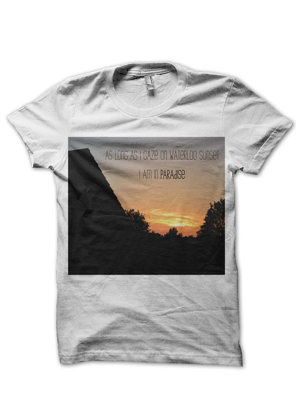 I Am In Paradise White Tee Hoodie, Sweatshirt | PureTeeCo.com