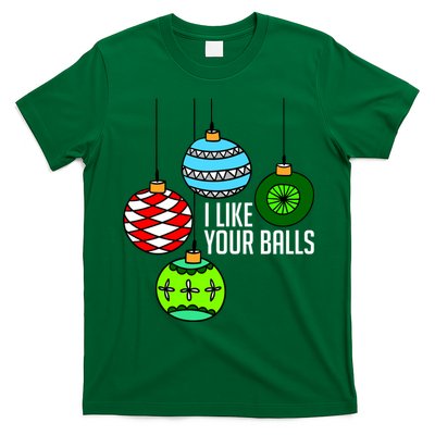 I Like Your Balls Funny Christmas T-Shirt Hoodie, Sweatshirt | PureTeeCo.com
