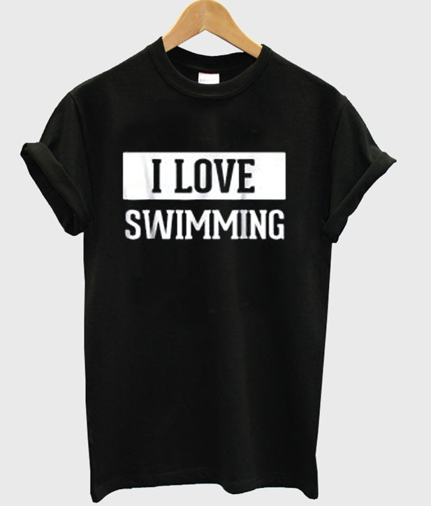 i love swimming t-shirt Hoodie, Sweatshirt | PureTeeCo.com