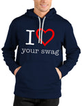 I Love Your Swag Navy Blue Hoodie T-Shirts, Sweatshirt | PureTeeCo.com