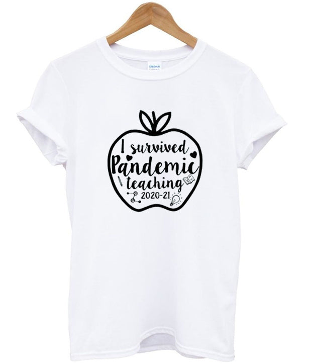 i survived pandemic teaching t-shirt Hoodie, Sweatshirt | PureTeeCo.com