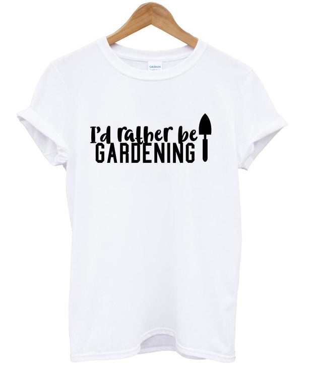 i’d rather be gardening t-shirt Hoodie, Sweatshirt | PureTeeCo.com