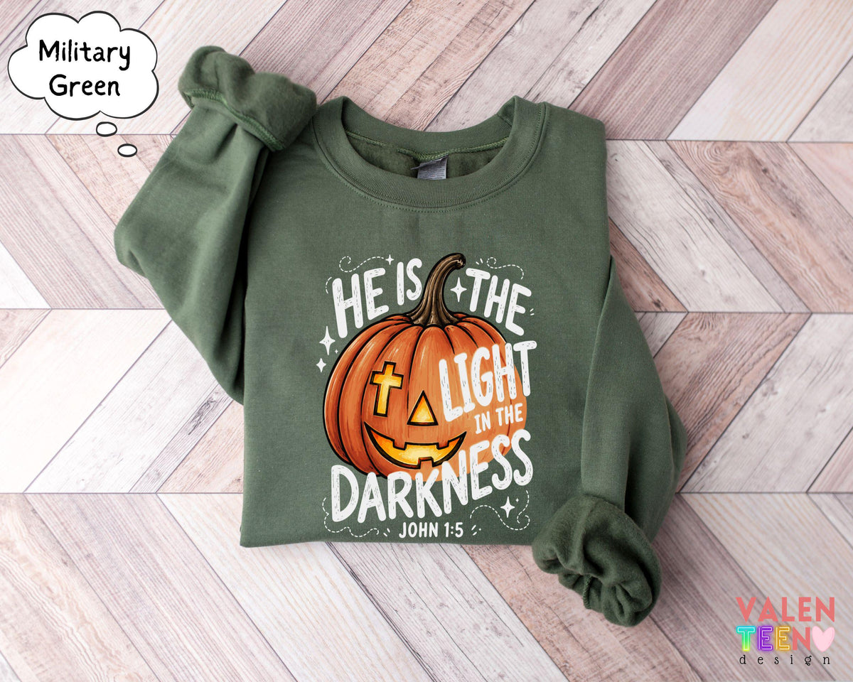 Christian Halloween Light Darkness John Faith Pumpkin Fall Jesus Bible Verse (3)