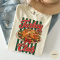 Comfort Colors Turkey Club Thanksgiving Turkey Retro Friendsgiving Fall Foodie Turkey Feas (1)