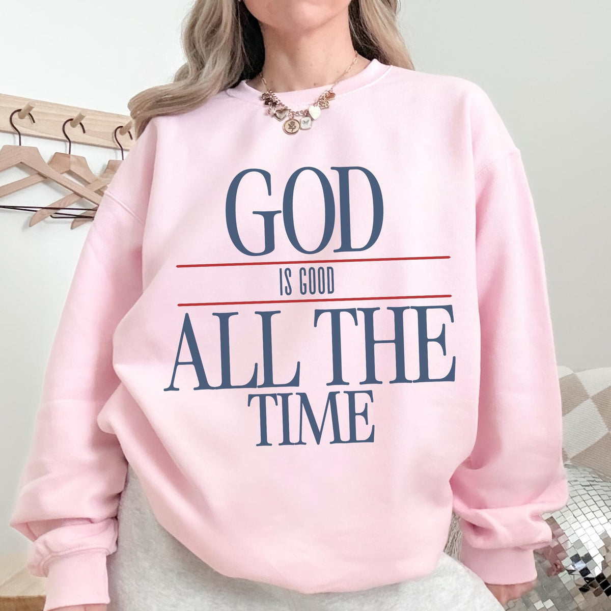 God Good Time Christian Faith Based Group Church Sweater (5)